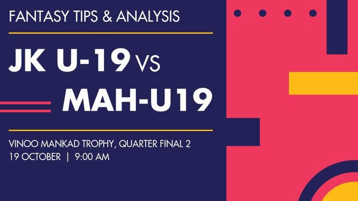 JK U-19 vs MAH-U19 (Jammu and Kashmir U-19 vs Maharashtra U-19), Quarter Final 2