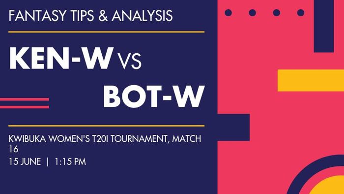 KEN-W vs BOT-W (Kenya Women vs Botswana Women), Match 16