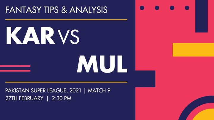KAR vs MUL, Match 9