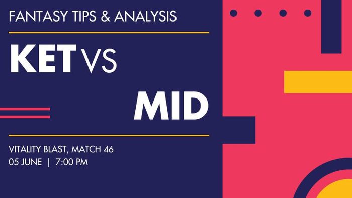 KET vs MID (Kent vs Middlesex), Match 46