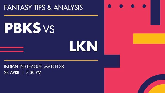 PBKS vs LKN (Punjab Kings vs Lucknow Super Giants), Match 38