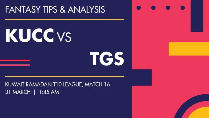 KUCC vs TGS (Karavali United Cricket Club vs TGS), Match 16