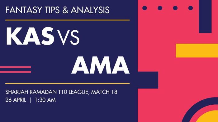 KAS vs AMA (Karwan Strikers vs Al Moharb Academy), Match 18