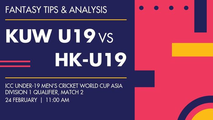 KUW U19 vs HK-U19 (Kuwait Under-19 vs Hong Kong Under-19), Match 2