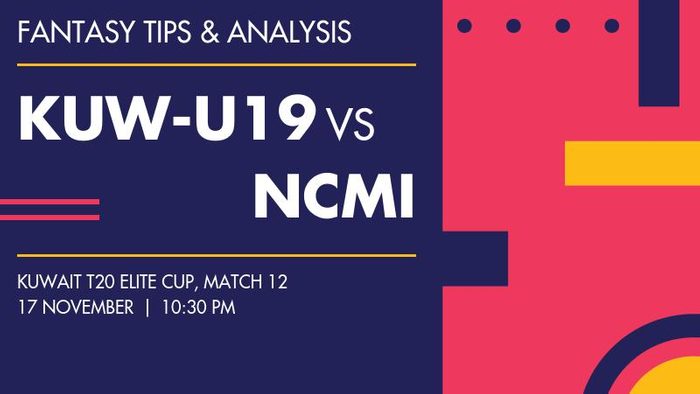 KUW-U19 vs NCMI (Kuwait Under-19 vs NCM Investment), Match 12