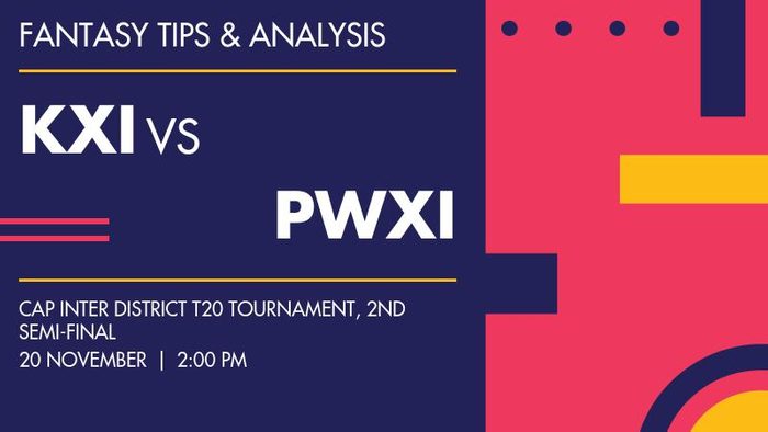 KXI vs PWXI (Karaikal XI vs Pondicherry West XI), 2nd Semi-Final