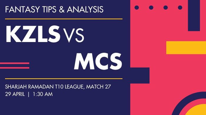 KZLS vs MCS (Kabul Zalmi vs Machos CC), Match 27