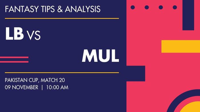 LB vs MUL (Lahore Blues vs Multan), Match 20