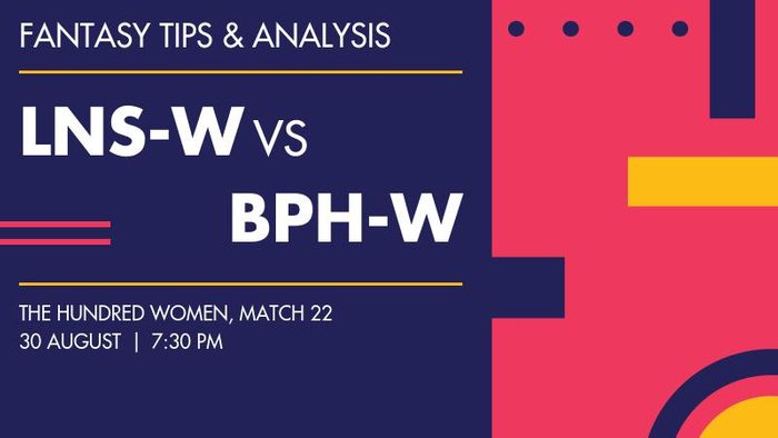 LNS-W vs BPH-W (London Spirit Women vs Birmingham Phoenix Women), Match 22