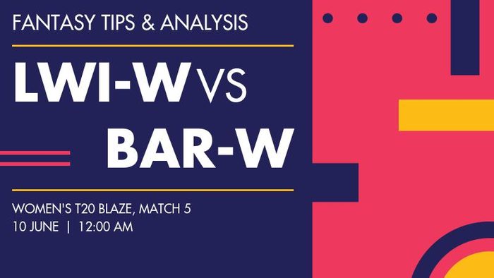LWI-W vs BAR-W (Leeward Islands Women vs Barbados Women), Match 5