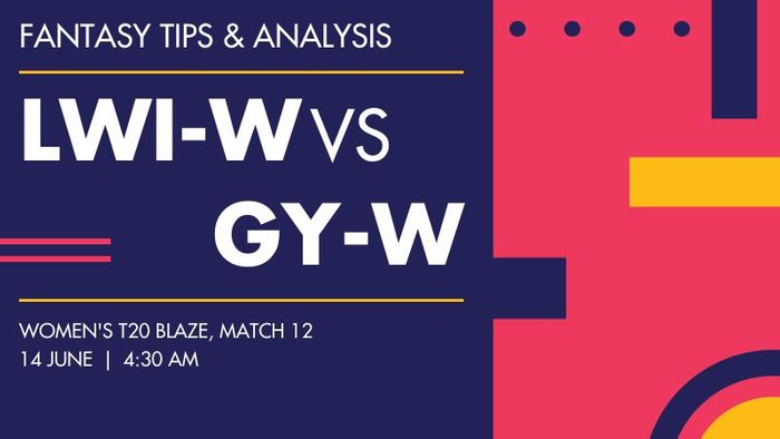 LWI-W vs GY-W (Leeward Islands Women vs Guyana Women), Match 12