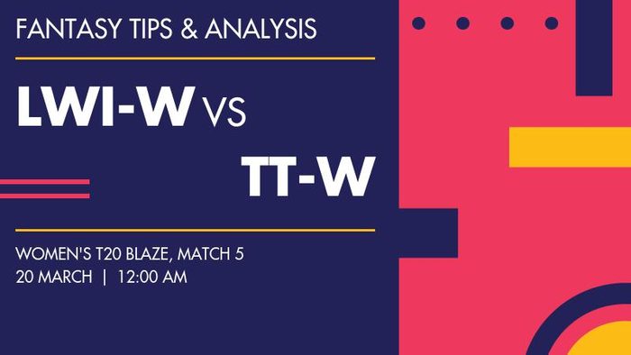LWI-W vs TT-W (Leeward Islands Women vs Trinidad and Tobago Women), Match 5