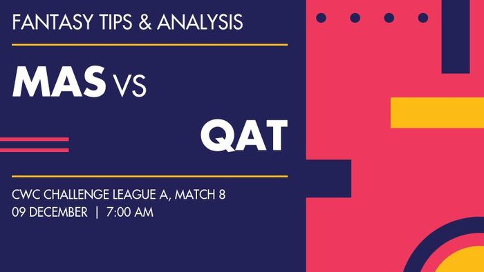 MAS vs QAT (Malaysia vs Qatar), Match 8