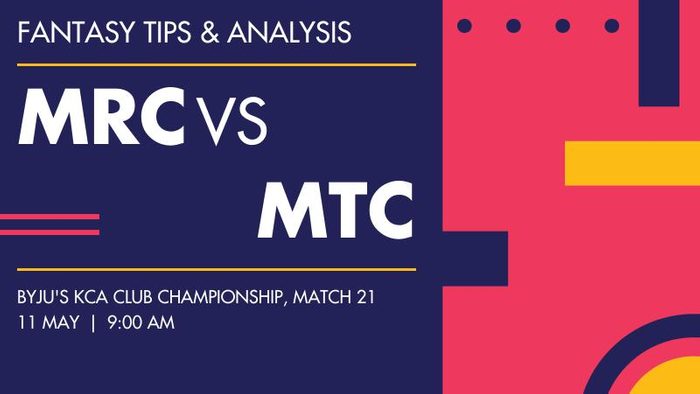MRC vs MTC (Masters-RCC vs Masters Cricket Club), Match 21