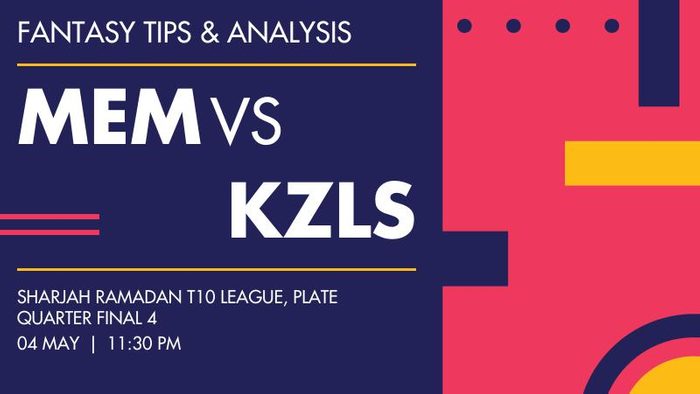 MEM vs KZLS (Mid-East Metals vs Kabul Zalmi), Plate Quarter Final 4