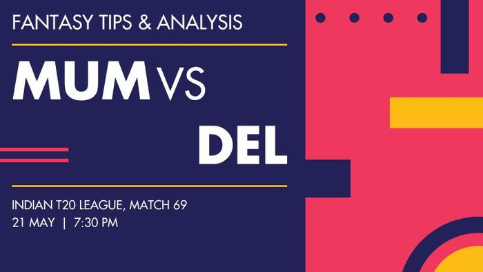 MI vs DC (Mumbai Indians vs Delhi Capitals), Match 69