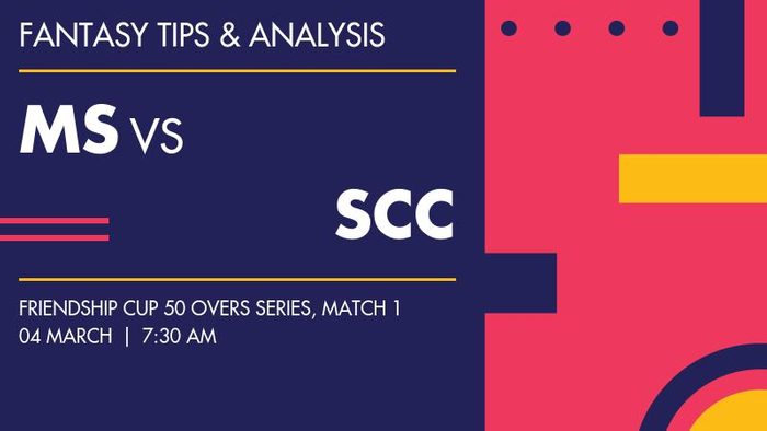 MS vs SCC (Malaysian Stars vs Sky Cricket Club), Match 1