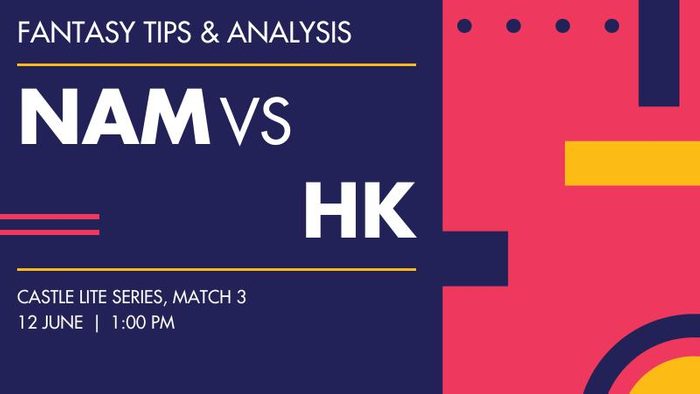 NAM vs HK (Namibia vs Hong Kong), Match 3