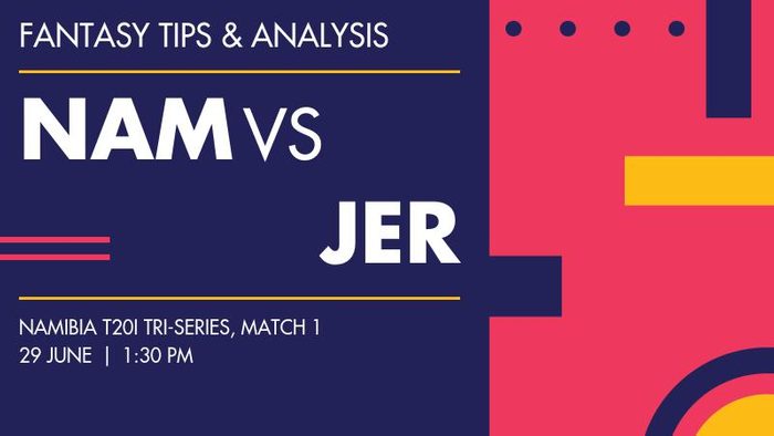 NAM vs JER (Namibia vs Jersey), Match 1