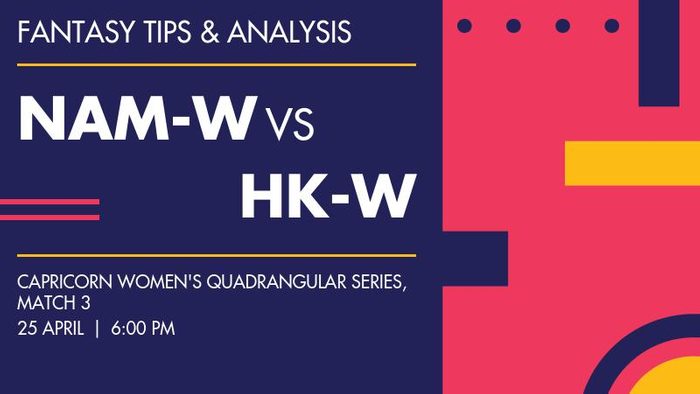 NAM-W vs HK-W (Namibia Women vs Hong Kong Women), Match 3