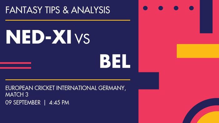 NED-XI vs BEL (Netherlands XI vs Belgium), Match 3
