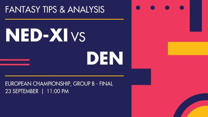 NED-XI vs DEN (Netherlands XI vs Denmark), Group B - Final
