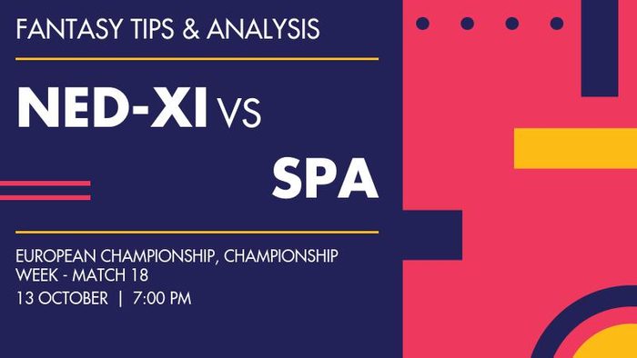 NED-XI vs SPA (Netherlands XI vs Spain), Championship Week - Match 18