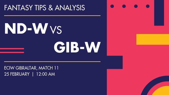 ND-W vs GIB-W (Netherlands vs Gibraltar), Match 11