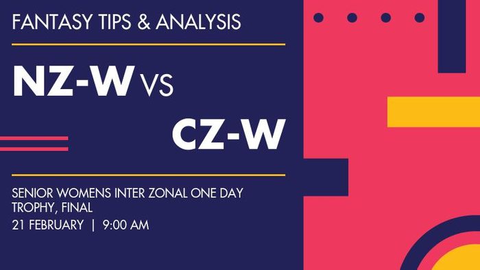 NZ-W vs CZ-W (North Zone Women vs Central Zone Women), Final