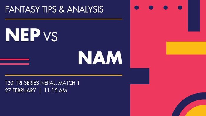 NEP vs NAM (Nepal vs Namibia), Match 1