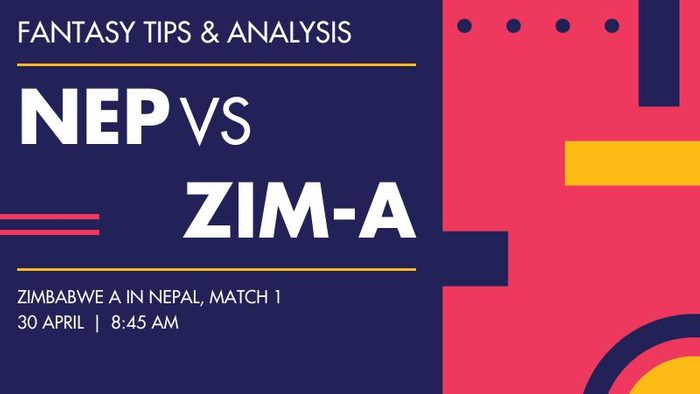NEP vs ZIM-A (Nepal vs Zimbabwe A), Match 1