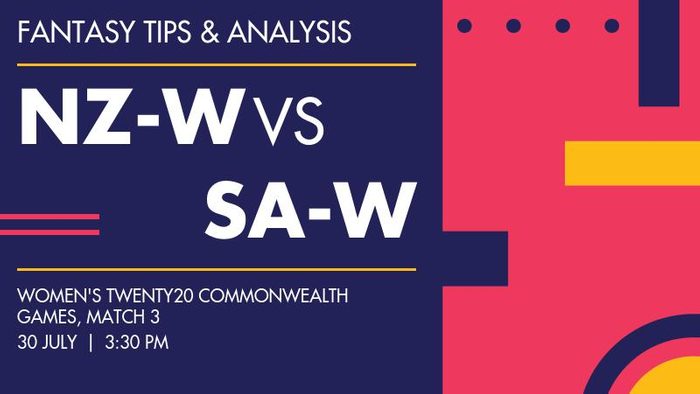 NZ-W vs SA-W (New Zealand Women vs South Africa Women), Match 3