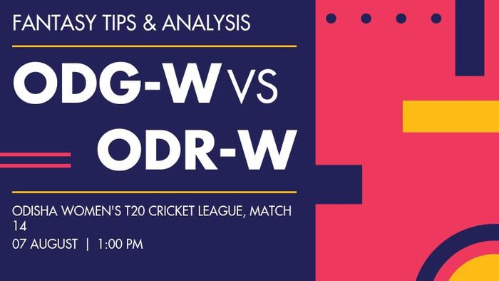ODG-W vs ODR-W (Odisha Green vs Odisha Red), Match 14
