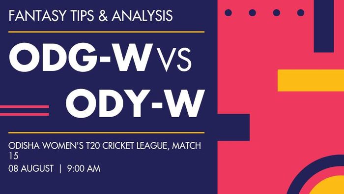 ODG-W vs ODY-W (Odisha Green vs Odisha Yellow), Match 15