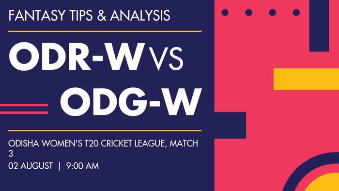 ODR-W vs ODG-W (Odisha Red vs Odisha Green), Match 3