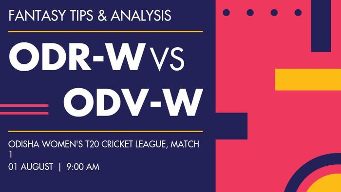 ODR-W vs ODV-W (Odisha Red vs Odisha Violet), Match 1