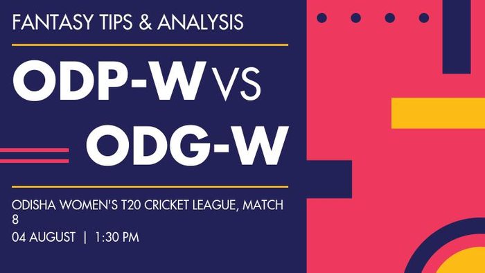 ODP-W vs ODG-W (Odisha Purple vs Odisha Green), Match 8