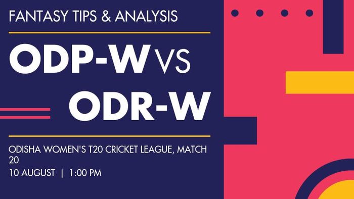 ODP-W vs ODR-W (Odisha Purple vs Odisha Red), Match 20