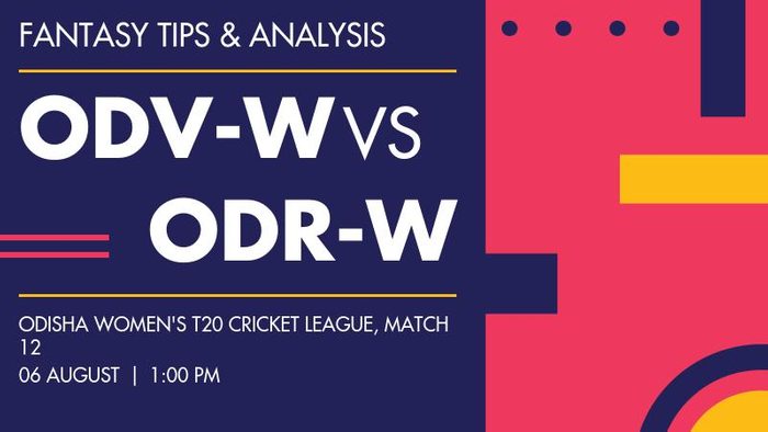 ODV-W vs ODR-W (Odisha Violet vs Odisha Red), Match 12