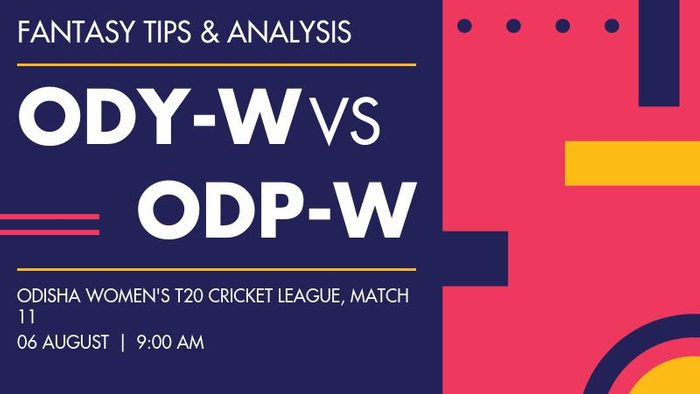 ODY-W vs ODP-W (Odisha Yellow vs Odisha Purple), Match 11