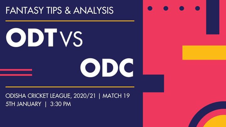 ODT vs ODC, Match 19