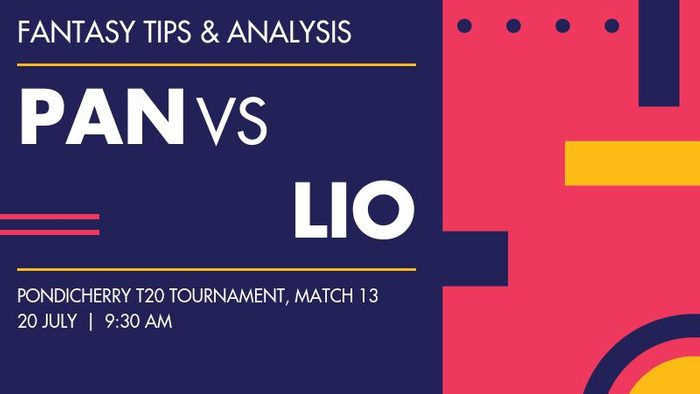 PAN vs LIO (Panthers XI vs Lions XI), Match 13