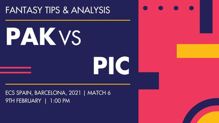 PAK vs PIC, Match 6