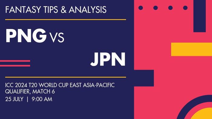 PNG vs JPN (Papua New Guinea vs Japan), Match 6