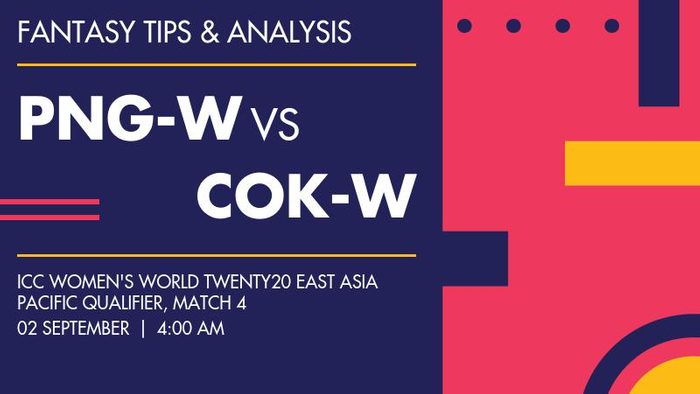 PNG-W vs COK-W (Papua New Guinea Women vs Cook Islands Women), Match 4