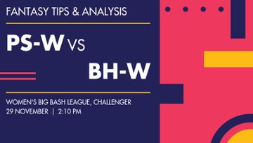 PS-W vs BH-W WBBL 2023 Dream11 Prediction: Perth Scorchers Women vs  Brisbane Heat Women Big Bash League Fantasy XI For Challenger Match In Perth