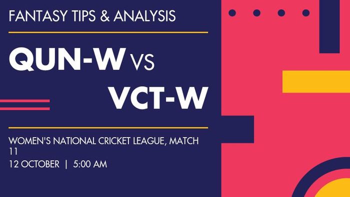 QUN-W vs VCT-W (Queensland Fire vs Victoria Women), Match 11