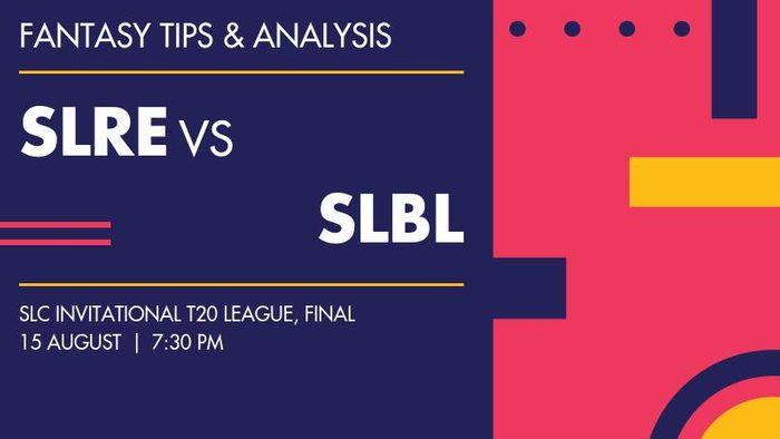 SLRE vs SLBL (SLC Reds vs SLC Blues), Final