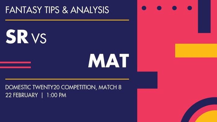 SR vs MAT (Southern Rocks vs Matabeleland Tuskers), Match 8