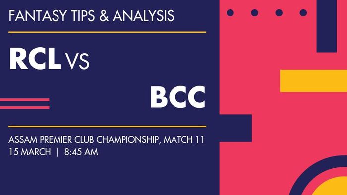 RCL vs BCC (Radial Cricket Club vs Bud Cricket Club), Match 11